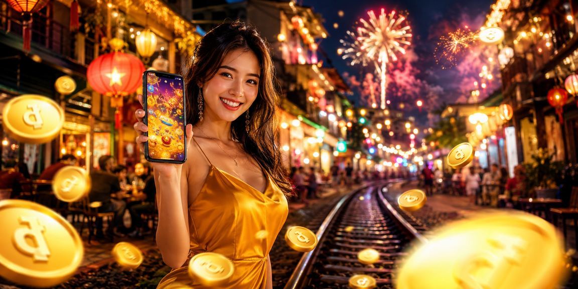 Người dùng Hà Nội trong lễ hội thực hiện giao dịch nạp tiền casino trên điện thoại di động